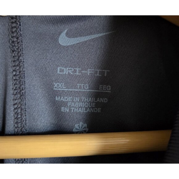 Nike Dri-FIT Victory+ Camo Golf Performance Polo Shirt Gridiron Blue Men's XXL - Picture 2 of 8